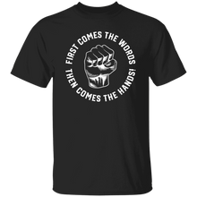 Load image into Gallery viewer, Words Then Hands Tee #1