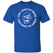 Load image into Gallery viewer, Words Then Hands Tee #1