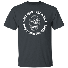 Load image into Gallery viewer, Words Then Hands Tee #1