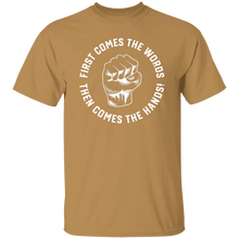 Load image into Gallery viewer, Words Then Hands Tee #1