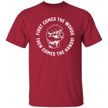 Load image into Gallery viewer, Words Then Hands Tee #1