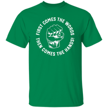 Load image into Gallery viewer, Words Then Hands Tee #1