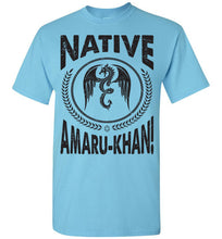 Load image into Gallery viewer, Native Amaru-Khan Tee Black Font - 1