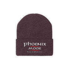 Load image into Gallery viewer, Embroidered Phoenix Moor Beanie - Red & White