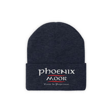 Load image into Gallery viewer, Embroidered Phoenix Moor Beanie - Red & White