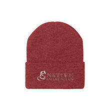 Load image into Gallery viewer, Embroidered Native Amaru-Khan Knit Beanie - 1