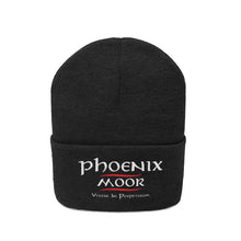 Load image into Gallery viewer, Embroidered Phoenix Moor Beanie - Red & White