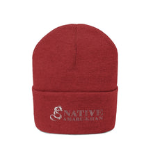 Load image into Gallery viewer, Embroidered Native Amaru-Khan Knit Beanie - 1
