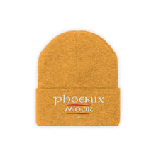 Load image into Gallery viewer, Embroidered Phoenix Moor Beanie - Red & White