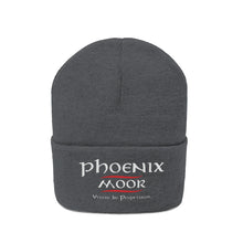 Load image into Gallery viewer, Embroidered Phoenix Moor Beanie - Red & White