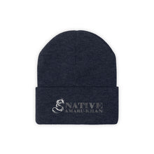 Load image into Gallery viewer, Embroidered Native Amaru-Khan Knit Beanie - 1