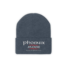 Load image into Gallery viewer, Embroidered Phoenix Moor Beanie - Red & White