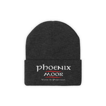 Load image into Gallery viewer, Embroidered Phoenix Moor Beanie - Red & White