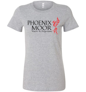 Phoenix Moor Women's Red & Black T