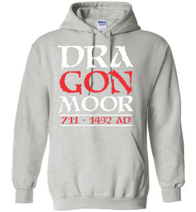 Dragon Moor Hoodie Red & White - 1