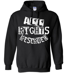 All Rights Reserved Hoodie White 1