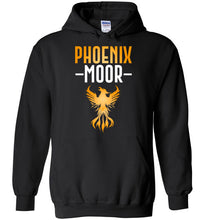 Load image into Gallery viewer, Fire Bird Phoenix Moor Hoodie - Gold &amp; White