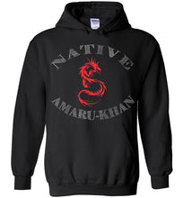 Load image into Gallery viewer, Native Amaru-Khan Hoodie - Red &amp; White