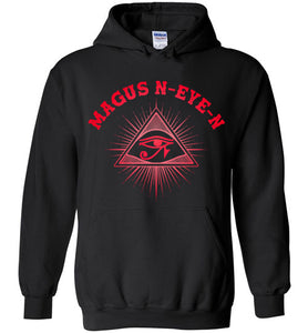 Magus N-eye-N Hoodie - Planet Mars Red