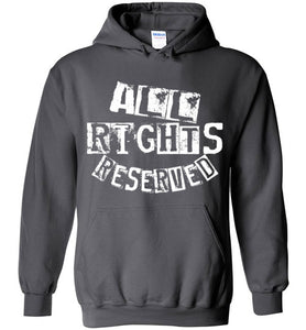 All Rights Reserved Hoodie - White