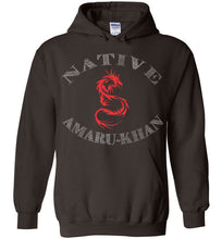 Load image into Gallery viewer, Native Amaru-Khan Hoodie - Red &amp; White