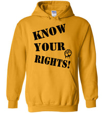 Load image into Gallery viewer, Know Your Rights Hoodie - Fist
