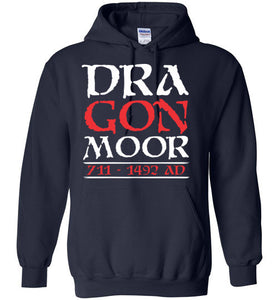 Dragon Moor Hoodie Red & White - 1