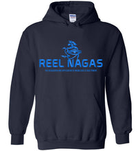 Load image into Gallery viewer, Reel Nagas Hoodie - Water Nation Blue