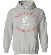 Load image into Gallery viewer, Native Amaru-Khan Hoodie - Sunset Red &amp; White