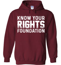 Load image into Gallery viewer, Know Your Rights Foundation Hoodie 4