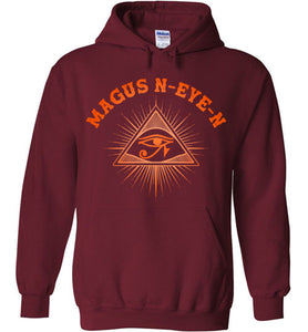 Magus N-eye-N Hoodie - Sunset Orange