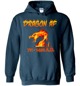 Dragon AS F**K Hoodie - Red Dragon
