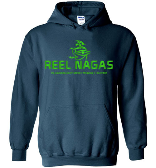 Reel Nagas Hoodie - Earth Nation Green