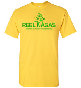 Reel Nagas Tee - Earth Nation Green