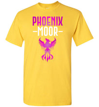 Load image into Gallery viewer, Fire Bird Phoenix Moor Tee - Royal Violate &amp; White