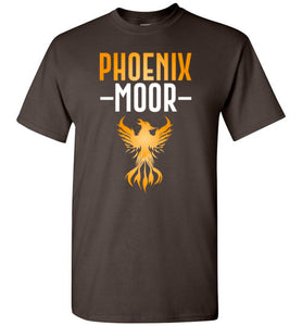 Fire Bird Phoenix Moor Tee - Gold & White