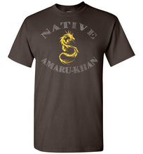 Load image into Gallery viewer, Native Amaru-Khan Tee - Mayan Gold &amp; White