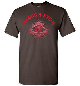 Magus N-eye-N Tee - Planet Mars Red