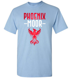 Fire Bird Phoenix Moor Tee - Crimson Flame