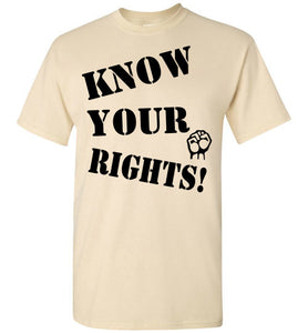 Know Your Rights Tee - Fist