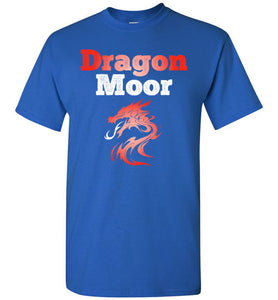 Fire Dragon Moor Tee - Red & White