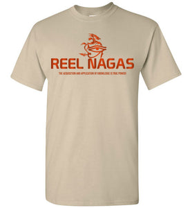 Reel Nagas Tee - Sunset Orange