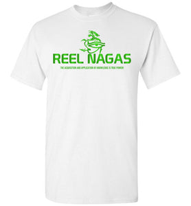 Reel Nagas Tee - Earth Nation Green