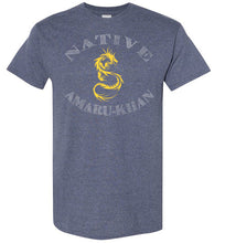 Load image into Gallery viewer, Native Amaru-Khan Tee - Mayan Gold &amp; White