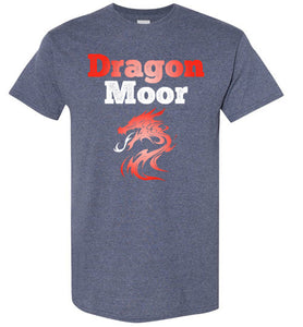 Fire Dragon Moor Tee - Red & White