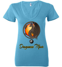 Load image into Gallery viewer, Dragoness Moor Yin Yang V-Neck Tee