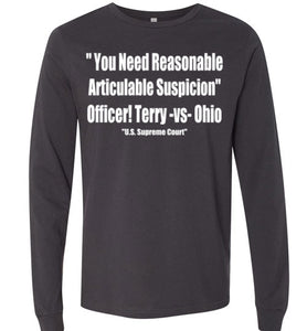 Terry Stop Long Sleeve T-Shirt!