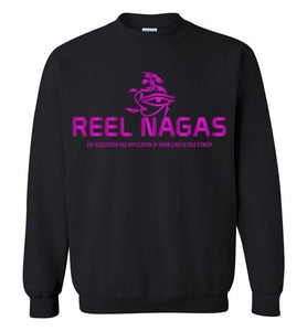Reel Nagas Crewneck Sweatshirt - Phoenician Purple
