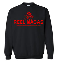 Load image into Gallery viewer, Reel Nagas Crewneck Sweatshirt - Fire Nation Red