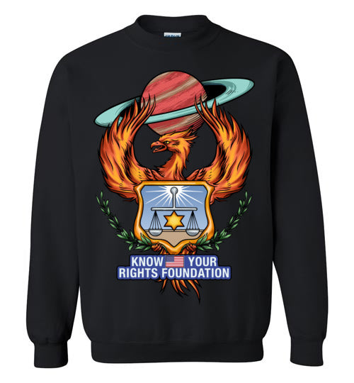 KYRF Fire Bird Crewneck Sweatshirt - Blue Logo